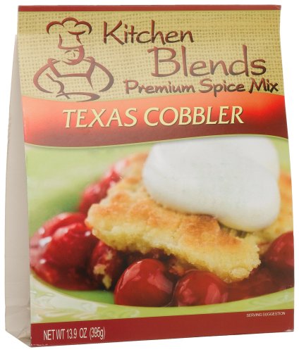 Kitchen Blends Texas Cobbler Mix, 13.9-Ounce Packages (Pack of 3)