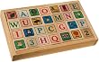 ABC Blocks in Maple Tray