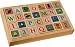 ABC Blocks in Maple Tray