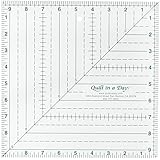 Quilt In A Day Triangle Square Up Ruler 9 1/2 inch