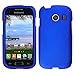Samsung Galaxy Ace Style S765C Blue Hard Case Snap On Rubberized Protector Cover