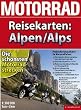Motorrad-Reisekarte Alpen 1:300.000: 1:300.000.Die sch�nsten Motorradstrecken. Praktische Spezialkarte f�r Motorradfahrer