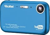 Rollei Flexline 100 inTouch Digitalkamera (10 Megapixel, 3-fach opt. Zoom, 7,6 cm (3 Zoll) Display) blau - 