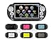 Szjay Metal Aluminum Metallic Protection Hard Case Cover for Playstation Ps Vita 2000 Slim (Black)