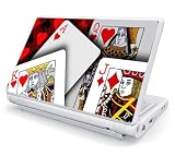 Royal Flush Decorative Skin Cover Decal Sticker for MSI Wind U100 Netbook Laptop