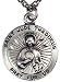 St. Jude Thaddeus Medal,24" Stainless Steel Chain