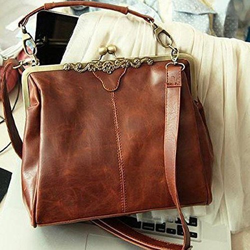 New Women Shoulder Tote Handbag Bags Faux Leather Purse Fashion Crossbody Bags