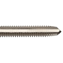 Union Butterfield 1528(UNC)/1528(UNF)/1528(UNS) High-Speed Steel Hand Tap, Uncoated (Bright) Finish, Round Shank with Square End