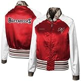 Tampa Bay Buccaneer Jackets : Reebok Tampa Bay Buccaneer Ladies Red Hear Her Cheer Reversible Satin Jacket