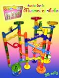 Eigenschaften Pop One Toys  / Pop One Toys Kugelbahn Murmelbahn Bausatz 88 Bausteine (inkl. Murmeln )
