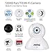Home Wifi Wireless Security Camera System 720P HD Pan Tilt-JUNING C42 IP Camera (Day/Night Vision,baby monitor,2 Way Audio,SD Card Slot, Alarm)