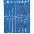 15pc Drill Bit Set HSS Steel Carbide Drilling Tool