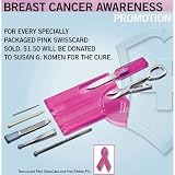 Swiss Army SwissCard Pink - Breast Cancer Awareness (Portion Donated to Research)