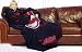 Cleveland Indians Comfy Throw Blanket With Sleeves - Smoke Design