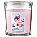 Colonial Candle Pink Cherry Blossom 22oz 2-wick Glass Oval Jar with Lid