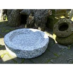 Vogelbad, Vogeltr�nke, Granit, rund
