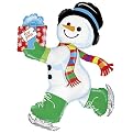 Skating Snowman Balloon- 46"
