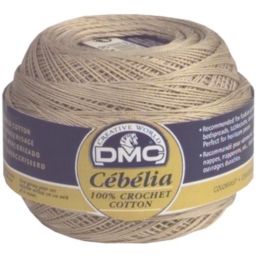 DMC 167G 10-712 Cebelia Crochet Cotton, Cream, 282-Yard, Size 10