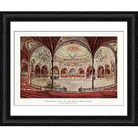 Framed Print of The Great Ballroom in the Palace of Electricity, Paris World Exposition, 1889, from Heritage-Images