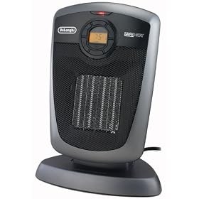 DeLonghi DCH4590ER 1,500-Watt Ceramic Heater with Remote Control