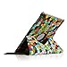 Fintie iPad mini 1/2/3 Case - 360 Degree Rotating Stand Case Cover with Auto Sleep / Wake Feature for Apple iPad mini 1 / iPad mini 2 / iPad mini 3, Stained Glass Mosaic