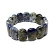 Sodalite Gemstone Princess Stretch Bracelet