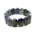 Sodalite Gemstone Princess Stretch Bracelet