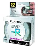 Electronics : Fujifilm 8cm DVD-R 10 Pack Spindle (1.4GB)