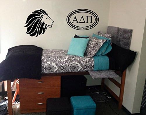 Alpha Delta Pi Sorority Wall Decal Sticker (12.5"H x 19.2"W)