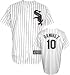 Alexei Ramirez Jersey: Adult 2010 Majestic Home Pinstripe Replica #10 Chicago White Sox Jersey