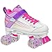 Pacer Comet Quad Kids Roller Skate, P973, white sz 5