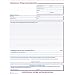 Adams Additional Work Authorization Forms, 8.5 x 11.44 Inch, 3-Part, Carbonless, 50-Pack, White, Canary and Pink (NC3824)