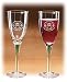 Claddagh Green Core Goblets