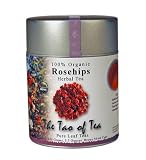 The Tao Of Tea Herbal Tea Rose Hips, Certified Organic, 3.5-Ounce Tin (Pack of 2)