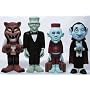 Mad Monster Party Rankin Bass Vinyl Figure Set of 4