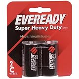 EVEREADY Super Heavy Duty Size C Battery 2 Pack
