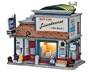 Lemax Plymouth Corners Village Quick Clean Laundromat Lighted Building #75511