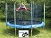 Hudora Trampolin mit Sicherheitsnetz 305 cm TÜV GS NEU