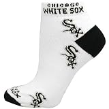 Chicago White Sox White Ladies (528) 9-11 Team Logo Ankle Socks