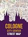Cologne, Germany City Center Street Map