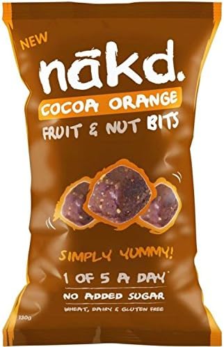 Nakd Cocoa Orange Bits (130g) - Pack of 6