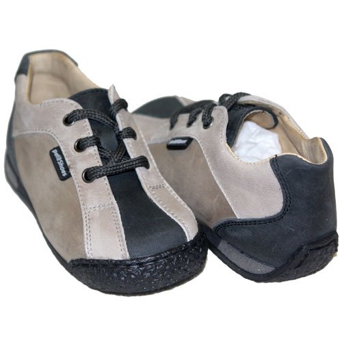 Petit 45082 Toddler Little Kid Boys Shoes Size 4 5 Grey Beige Black