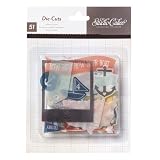 Studio Calico Atlantic Vellum Die Cut Shape Scrapbook Embellishments