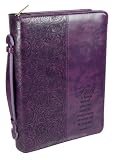 Faith - Purple LuxLeather Bible Cover