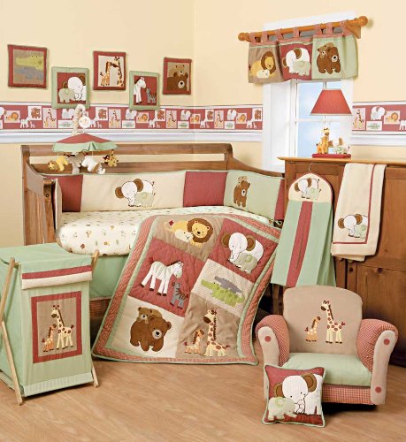 Lambs And Ivy Mommy and Me 6 Piece Bedding Set