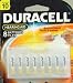 Duracell Size 10 Hearing Aid Batteries, 8 Batteries DA10B8W