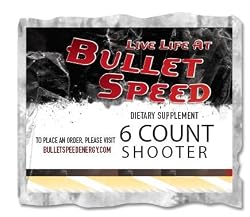 BulletSpeed Energy Supplement - Quick Booster Pack - No Bitter Aftertaste - "Tired of Feeling Sluggish at 3pm?" Quick Boost Here!