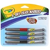 Dry-Erase Markers Fine Line Bullet Tip - 4 ct.