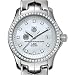 University of Notre Dame TAG Heuer Watch - Women's Link with Diamond Bezel at M.LaHart