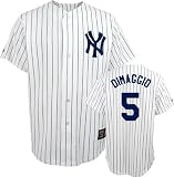 Joe Dimaggio New York Yankees Pinstripe Cooperstown Replica Jersey